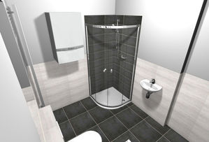 3+kk 69m2 - koupelna 1