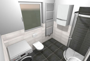 3+kk 69m2 - koupelna 1