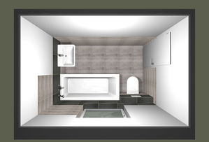 3+kk 69m2 - koupelna 2