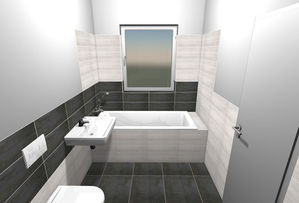 4+kk 80m2 - koupelna